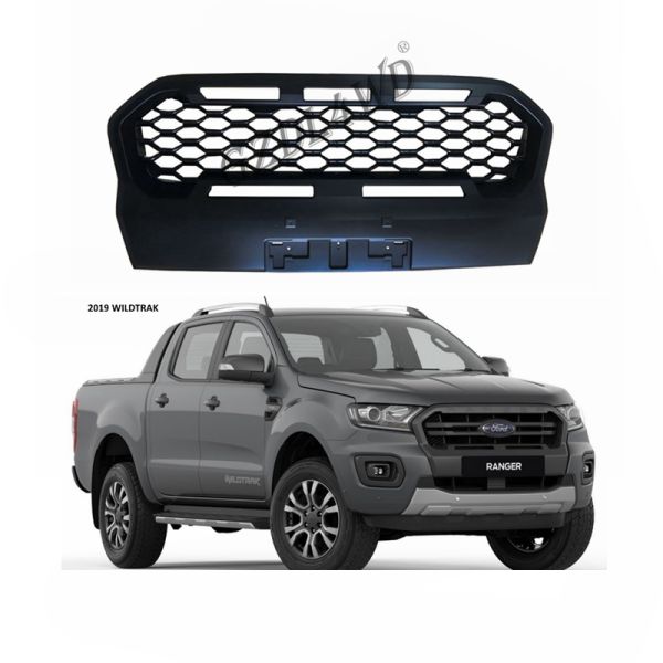 Automotive Wheel Arch Flares 4x4 Offroad Pickup Aftermarket ABS Front Grilles For Ford T8 Wildtrack