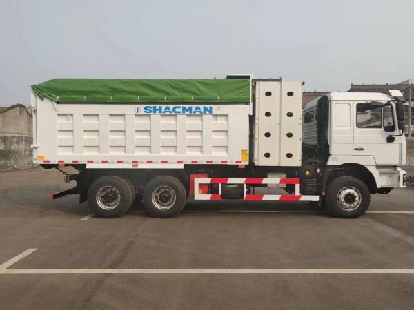 EuroV camião de descarga pesado SHACMAN CNG camião de descarga F3000 6x4 380hp