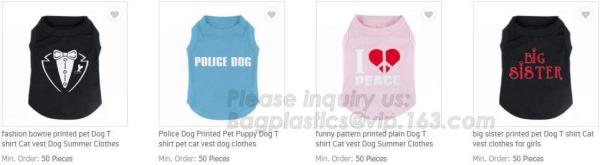 DOG ACCESSORIES, DOG HOODIE, CAT VEST SUMMER CLOTHES, PET DOG HOODIES, SWEATER WITH HAT, PET DOG SOCKS, PET BOOTIES, PAC