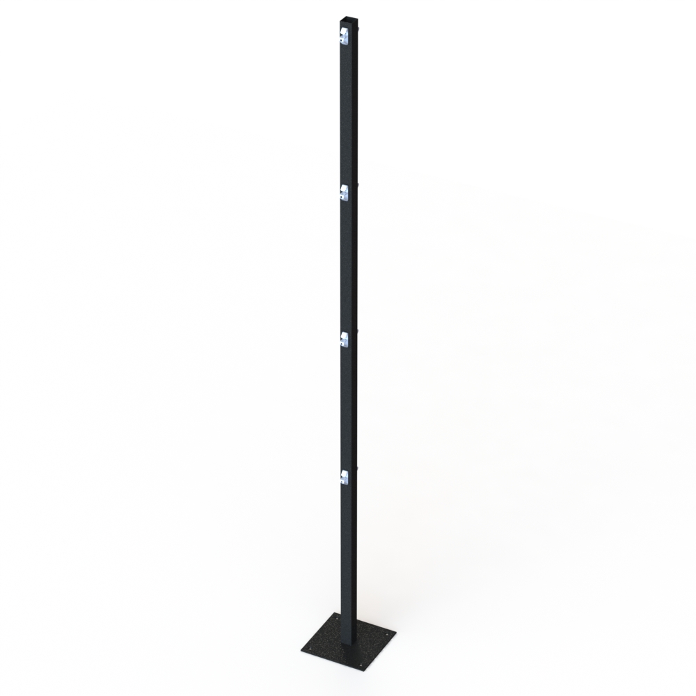 8 Wheels Black 2 Sides Hooks Metal Display Rack For Wheel Hubs