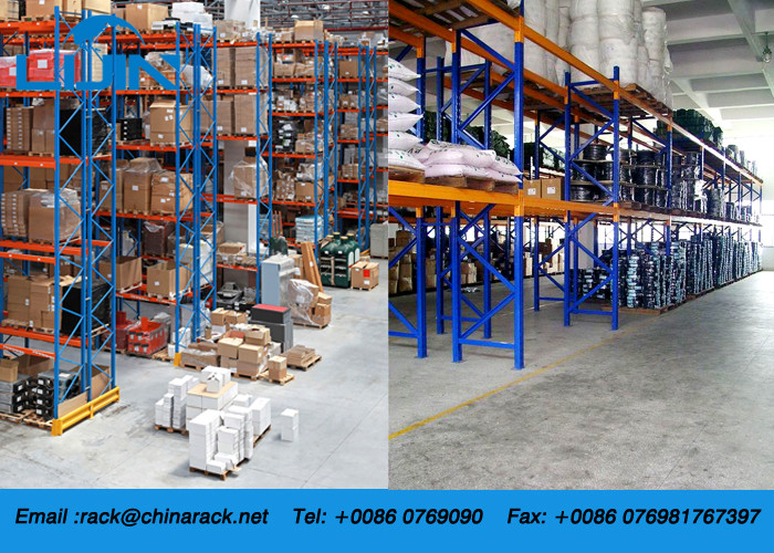 Anti Corrosion Heavy Duty Garage Racking , Q235B Cold Steel Steel Racking System