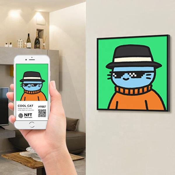 Vídeos HD das fotos de família do App 10.1in de Digitas 16GB Wifi da exposição do quadro de Nft da imagem