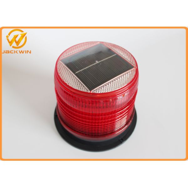 Truck / Airport / Tower Solar Powered Beacon Light Screw / Magnetic Mounted