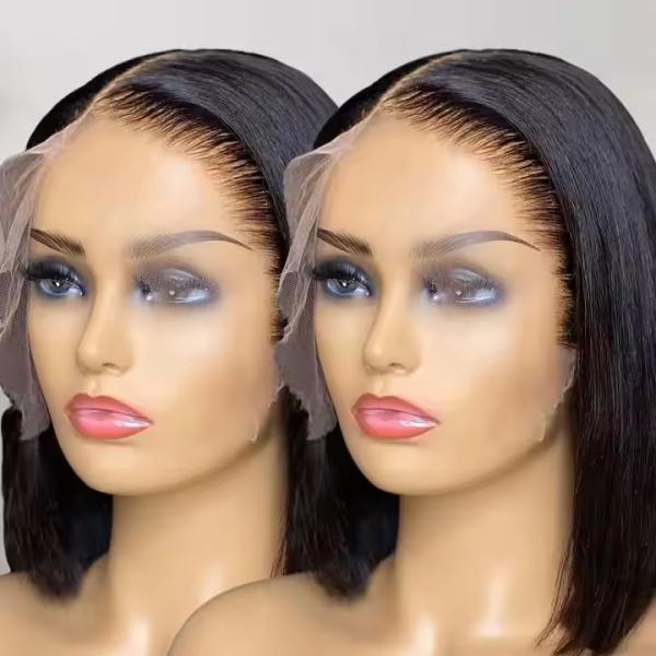 Lace Frontal Wig 13X4 HD LACE FRONTAL Closure Wig Ready To Wear Straight Human Hair Wig