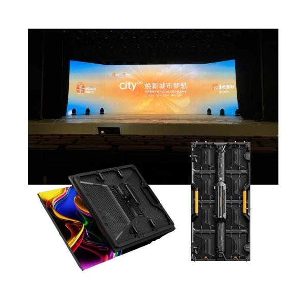 Led Screen Outdoor P2.9 500x500mm Giant Stage Background LED Video Wall Sem costura de emplaçamento