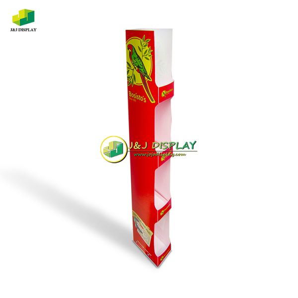 Custom Printed Hang Sell Display Stand For Skin Care Face Cream Packaging