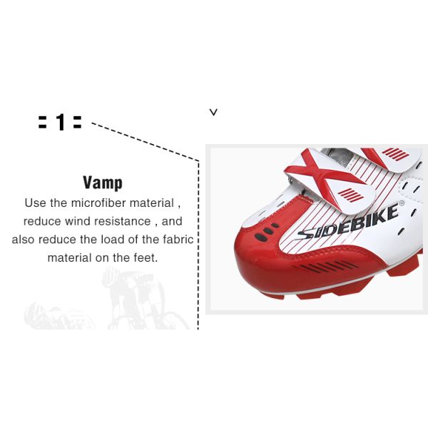 Versatile Mens MTB Cycling Shoes Water Resistant With Special Buckle D-Link