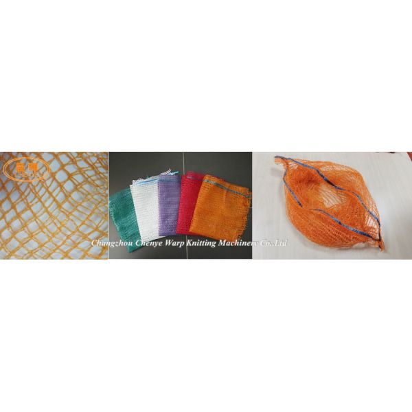 Искривления Raschel сетки овоща машина чистого вязать многоразовая