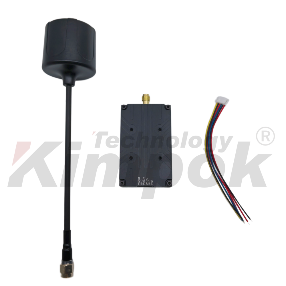 AirLinK-T AL3310 3.0-3.8GHz 10W High Power 80CH VTX Video Transmitter with IRC Tramp Protocol for Long Range Drone