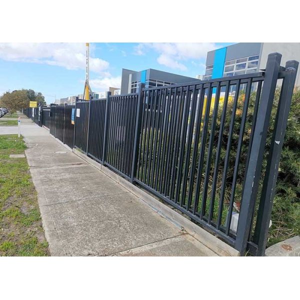 Decorative square post L2.34m Aluminium Garden Fencing