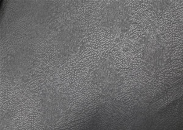 Durable Soft Leather Fabric , Faux Leather Fabric For Clothing Hydrolysis Resistance