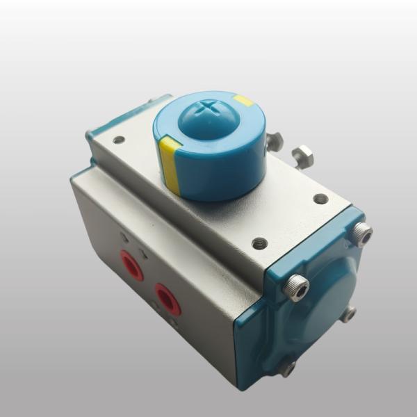 Double Action Pneumatic Actuator -40℃ to 80℃ ISO 5211 DIN 3337