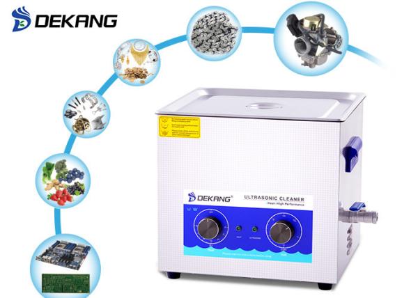 Mechanical Table Top Ultrasonic Cleaner 30L 500 Watt For Marine Engine Parts
