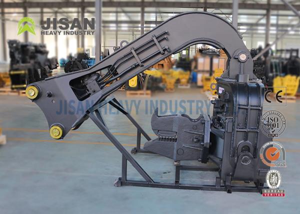 30ton 40ton Excavator montado Vibro hidráulico chapa de aço ou fotovoltaico pilha de cimento motorista martelo para 320C Excavator