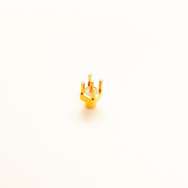 MMCX-JE 50Ω PCB Mount RF Coaxial Connector Up To 6GHz