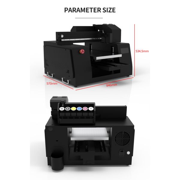 KECAI 3060 Small Digital A3 Uv Flatbed Printer for Sale in India Cheapest Uv Flatbed Printer Double XP600 Uv Printer