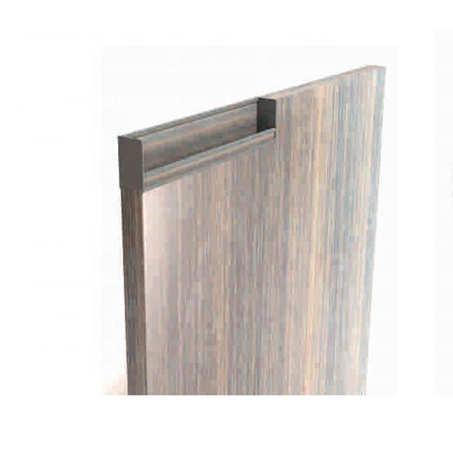 Aluminum Alloy Hidden Handle Half Concave Embedded Cabinet Handle for Kitchen Wardrobe Door on Drawer Usage
