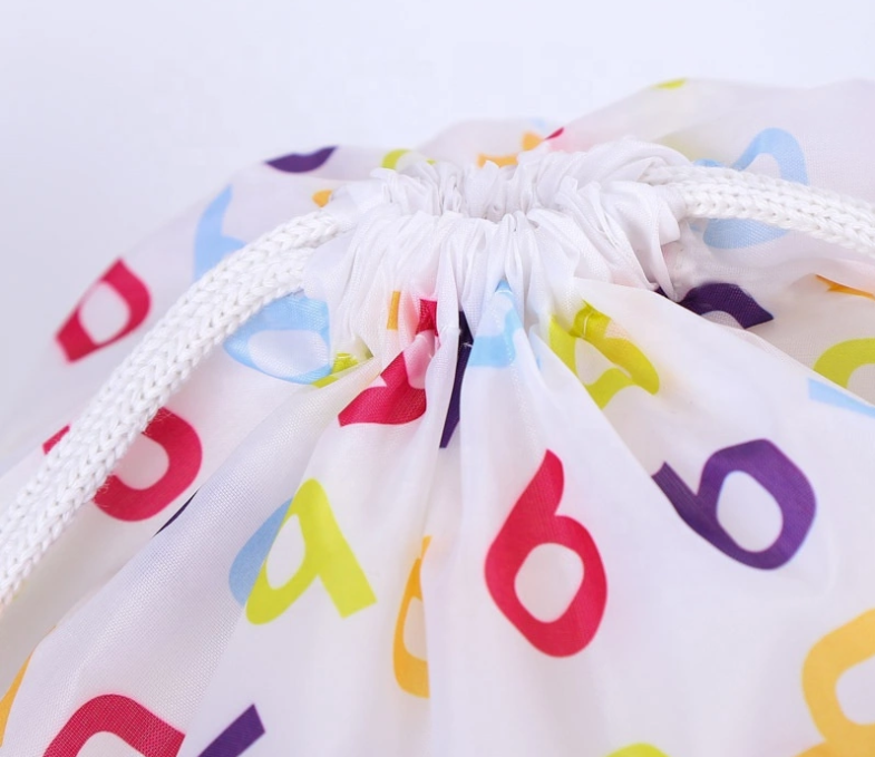 Sac imperméable de Traction-corde de sac de sac à dos de sac à provisions de nylon de la corde de traction 0.07mm