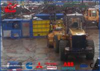 Cisaillement horizontal de conteneur de bouche de contrôle automatique de PLC de cisaillement de cisaillement de mitraille de WANSHIDA grand
