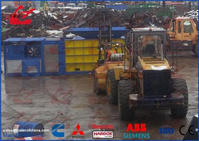 WANSHIDA Scrap Metal Shear Horizontal Shear PLC Automatic Control Big Mouth Container Shear