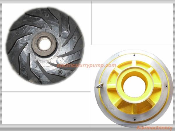 Cast Iron Long Wearing Centrifugal Slurry Pump Parts OEM / ODM Availabl