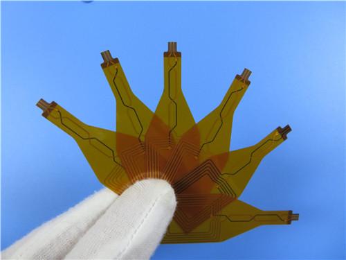 液浸の金およびPIの補強剤が付いているPolyimideで造られる二重層適用範囲が広いPCB