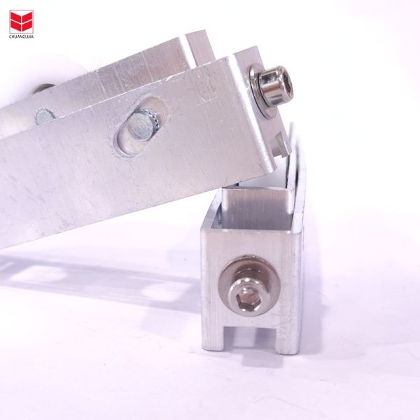 Custom CLJ Aluminium Windows Roller Sliding Door And Window Guide Rollers Zinc Alloy