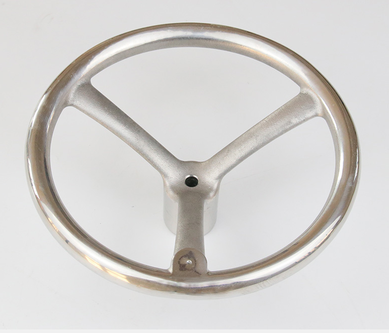 Volante de aço inoxidável da carcaça de investimento da precisão para a válvula de controle do fluxo