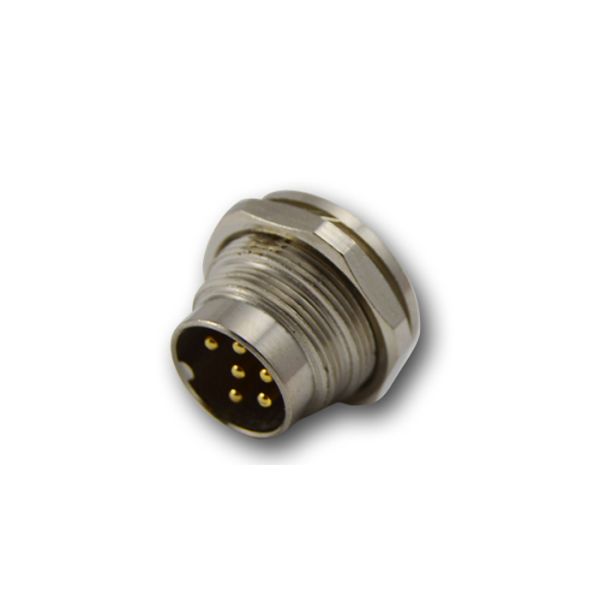 4 фронта держателя панели кругового соединителя M16 5pins M16 соединитель гнезда мужского задний
