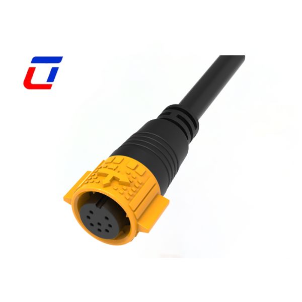 8Pin 300V Male Female Cable Connector M19 Wire To Board Signal Connector Quick Release