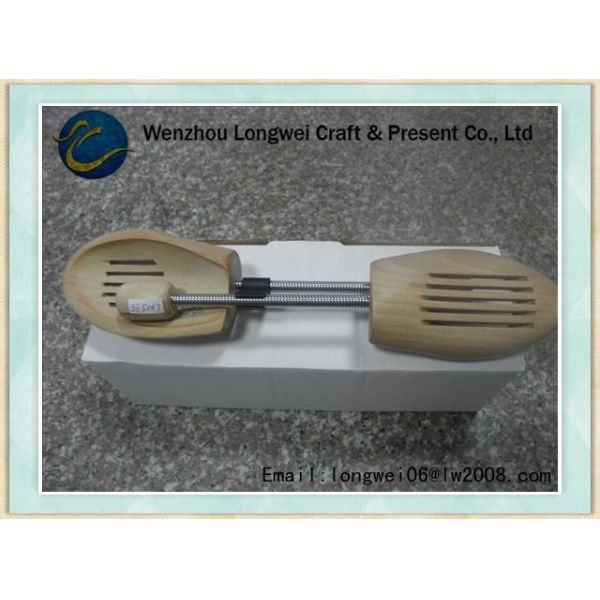 LongWei spring wooden shoe stretcher/cedar shoe tree for European sizes