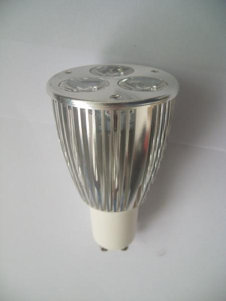 Super bright MR16 310lm 3W led spotlight 3pcs epistar leds