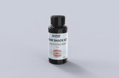 Kit de sombreamento de goma 4 peças Força excelente Força mecânica Rosa Opaco Kit de 4 peças