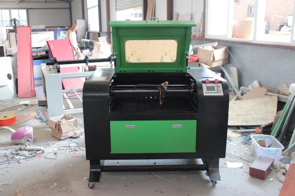 Co2 Laser Wood Engraving Machine Size 500 * 700mm , Rubber Stamp Engraving Machine