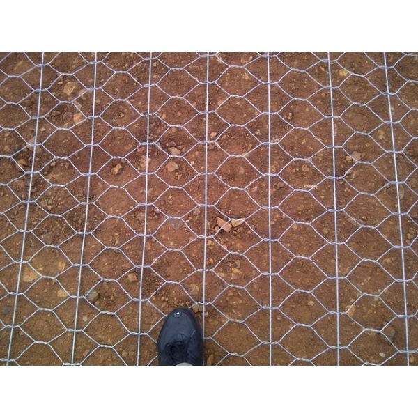 Шестиугольная сетка строительства дорог 2м сплетенная стальная