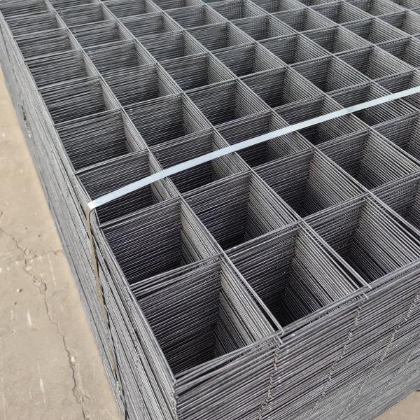 6x6 Hole galvanized welded wire mesh panels 10 gauge with flat even surface