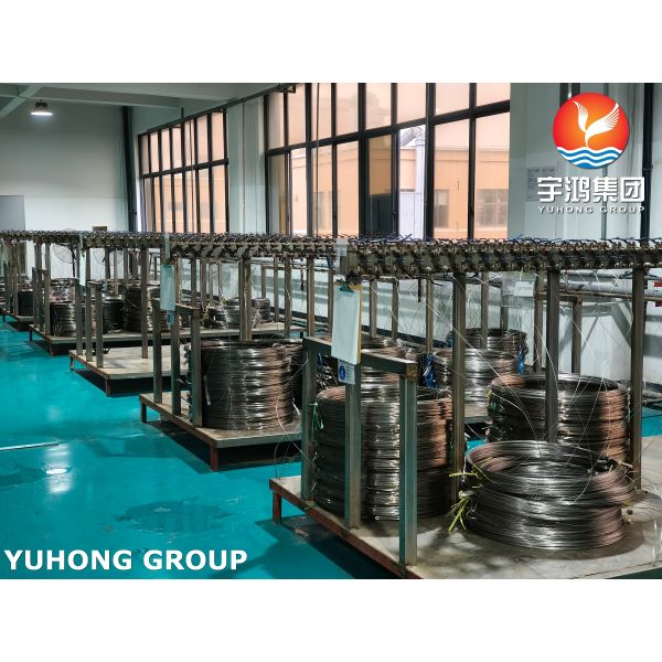 ISO9626 SUS304 Stainless Steel Coiled Capillary Tube For Medical Needle Tube Manufacturing