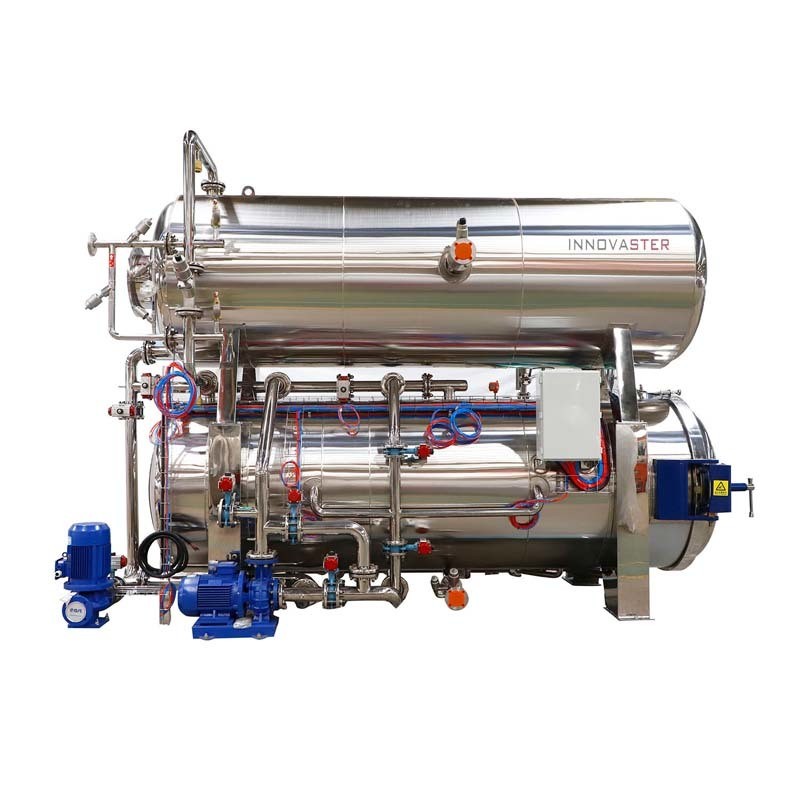 Water Medium Static Retort Sterilizer for Large Autoclave Meat Physical Sterilization