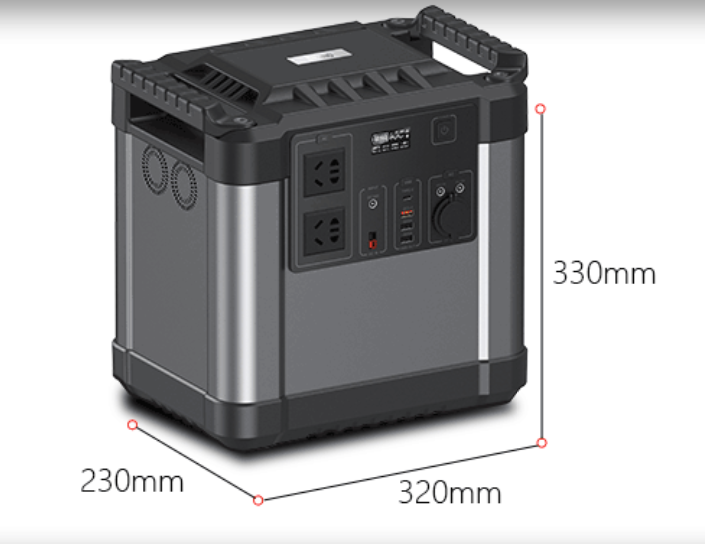 Станция заряжателя перезаряжаемые электростанции AC 2000w DC на открытом воздухе располагаясь лагерем