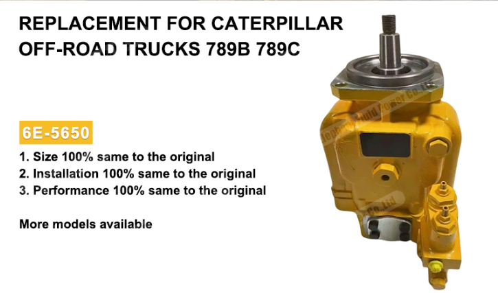 230-4176 Hydraulic Steering Pump for Wheel Bulldozer 988H 966H 972G II - Premium Quality Replacement