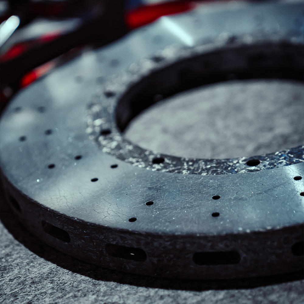 For Car Carbon Ceramic Brake Disc Using Original Caliper Upgrade Front Carbon Rotor For Nissan GTR R35 BMW M2 3 4