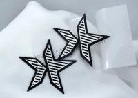 Swimsuit Embossed Heat Transfer Clothing Labels Personalized