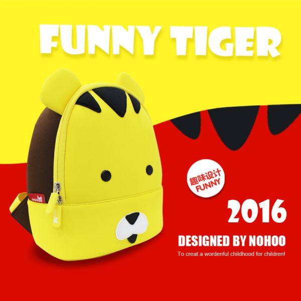 Animal Neoprene Toddler Backpack / Boys School Backpacks Personalized 6L - 7L