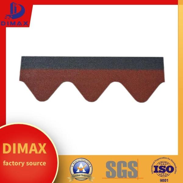 1000mm Fiberglass Asphalt Shingles Color Stone Coated Architectural Roof Tile
