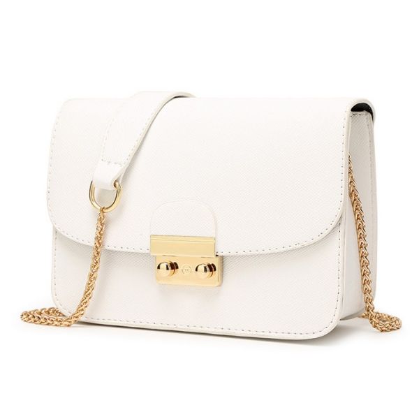 2016 new small square shoulder bag Messenger bag handbag European and American fashion star models chain