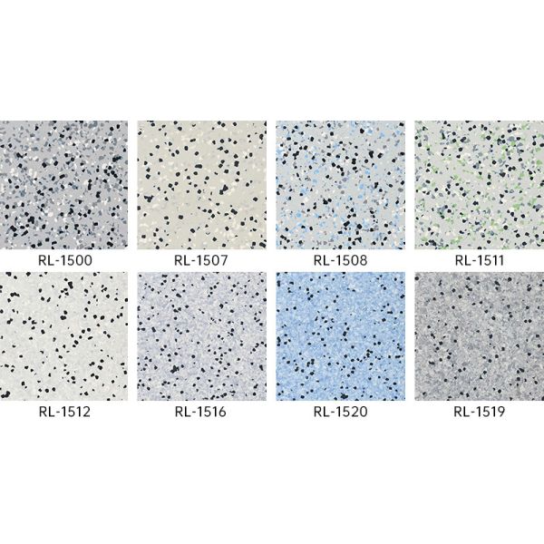 CE SGS 3 mm Relle piso de PVC Superficie de vinilo conductor ESD