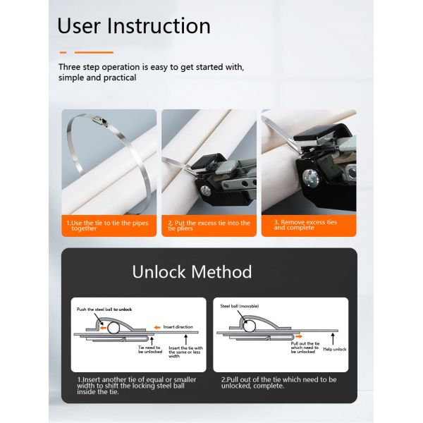 Самозаключающиеся ремни для телекоммуникаций / светофоров / мониторов / волоконно-оптических кабелей