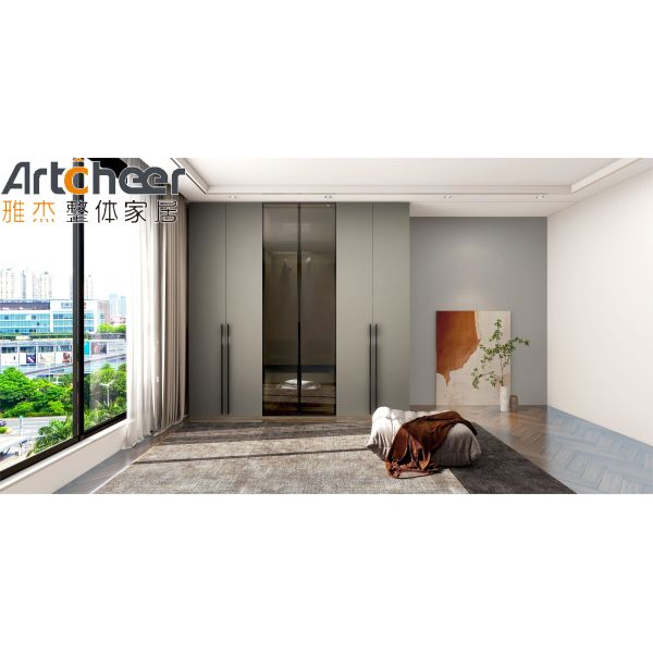 Modern Design Customizable Color Wardrobe with Eco-Friendly Material for Bedroom and Apartment
