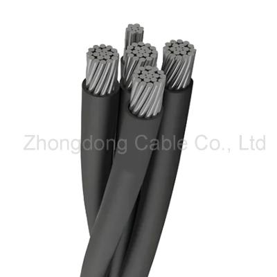 Aluminum Conductor Overhead Aerial Bundled Cable ABC Power Cable 0.6KV 1KV
