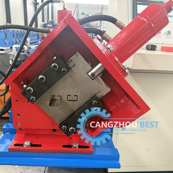 Upright System Bracket C Channel Making Roll Forming Machine Customzied